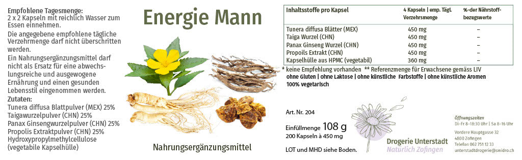 SWIDRO ENERGIE MAN 200 STK
