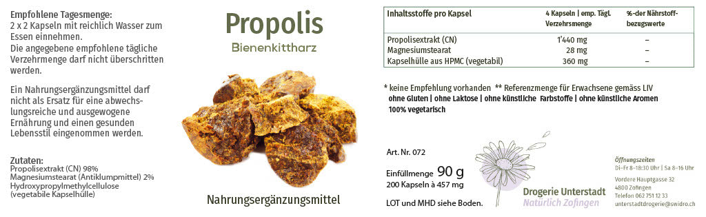 SWIDRO PROPOLIS 200 STK