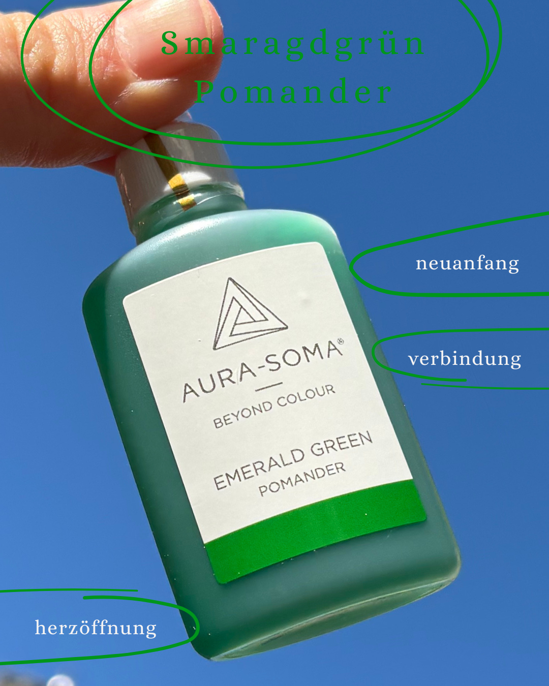 AURA SOMA POMANDER SMARAGDGRÜN